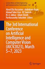 Télécharger le livre :  The 3rd International Conference on Artificial Intelligence and Computer Vision (AICV2023), March 5–7, 2023