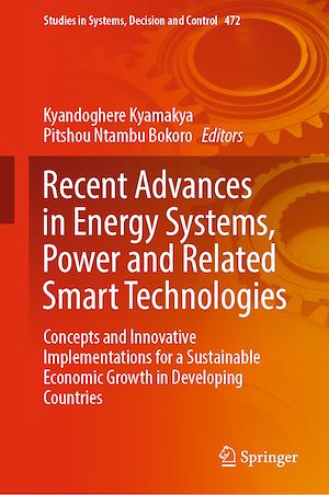 Téléchargez le livre :  Recent Advances in Energy Systems, Power and Related Smart Technologies