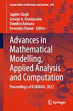 Télécharger le livre :  Advances in Mathematical Modelling, Applied Analysis and Computation