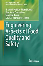 Télécharger le livre :  Engineering Aspects of Food Quality and Safety