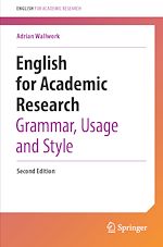 Télécharger le livre :  English for Academic Research: Grammar, Usage and Style