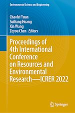 Télécharger le livre :  Proceedings of 4th International Conference on Resources and Environmental Research—ICRER 2022