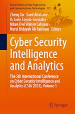 Télécharger le livre :  Cyber Security Intelligence and Analytics