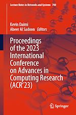 Télécharger le livre :  Proceedings of the 2023 International Conference on Advances in Computing Research (ACR'23)
