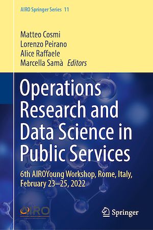 Téléchargez le livre :  Operations Research and Data Science in Public Services