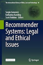 Download this eBook Recommender Systems: Legal and Ethical Issues