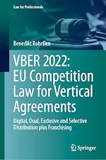 Télécharger le livre :  VBER 2022: EU Competition Law for Vertical Agreements