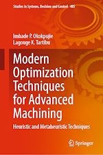 Télécharger le livre :  Modern Optimization Techniques for Advanced Machining