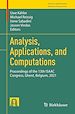 Télécharger le livre :  Analysis, Applications, and Computations