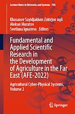 Télécharger le livre :  Fundamental and Applied Scientific Research in the Development of Agriculture in the Far East (AFE-2022)