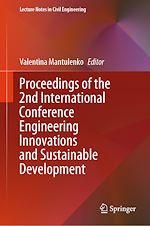 Download this eBook Proceedings of the 2nd International Conference Engineering Innovations and Sustainable Development