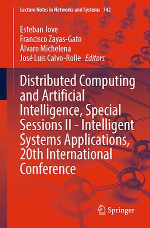 Téléchargez le livre :  Distributed Computing and Artificial Intelligence, Special Sessions II - Intelligent Systems Applications, 20th International Conference
