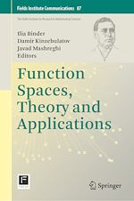 Télécharger le livre :  Function Spaces, Theory and Applications