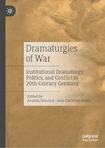Télécharger le livre :  Dramaturgies of War