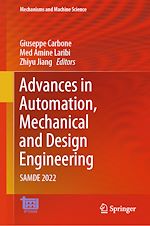 Télécharger le livre :  Advances in Automation, Mechanical and Design Engineering