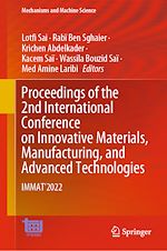 Download this eBook Proceedings of the 2nd International Conference on Innovative Materials, Manufacturing, and Advanced Technologies