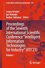 Télécharger le livre :  Proceedings of the Seventh International Scientific Conference “Intelligent Information Technologies for Industry” (IITI'23)