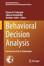 Télécharger le livre :  Behavioral Decision Analysis