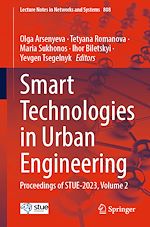 Télécharger le livre :  Smart Technologies in Urban Engineering