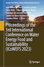 Télécharger le livre :  Proceedings of the 3rd International Conference on Water Energy Food and Sustainability (ICoWEFS 2023)