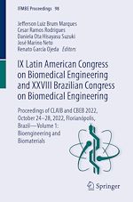 Télécharger le livre :  IX Latin American Congress on Biomedical Engineering and XXVIII Brazilian Congress on Biomedical Engineering