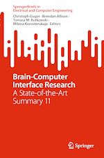 Télécharger le livre :  Brain-Computer Interface Research