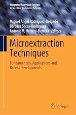 Télécharger le livre :  Microextraction Techniques