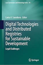 Télécharger le livre :  Digital Technologies and Distributed Registries for Sustainable Development