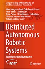 Télécharger le livre :  Distributed Autonomous Robotic Systems