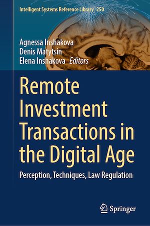 Téléchargez le livre :  Remote Investment Transactions in the Digital Age