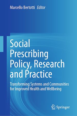 Téléchargez le livre :  Social Prescribing Policy, Research and Practice