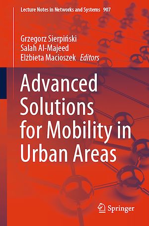 Téléchargez le livre :  Advanced Solutions for Mobility in Urban Areas