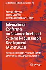 Télécharger le livre :  International Conference on Advanced Intelligent Systems for Sustainable Development (AI2SD'2023)
