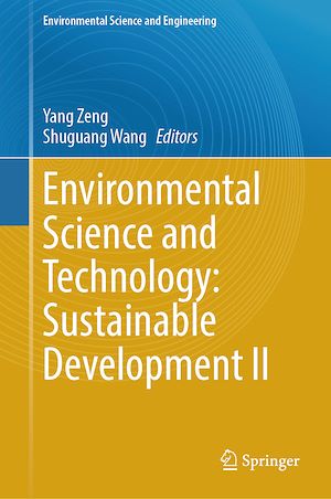 Téléchargez le livre :  Environmental Science and Technology: Sustainable Development II