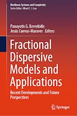 Télécharger le livre :  Fractional Dispersive Models and Applications
