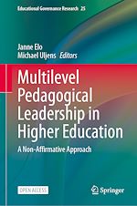 Download this eBook Multilevel Pedagogical Leadership in Higher Education