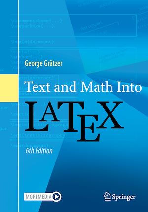 Téléchargez le livre :  Text and Math Into LaTeX