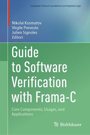 Téléchargez le livre :  Guide to Software Verification with Frama-C