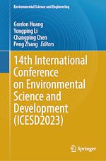 Télécharger le livre :  14th International Conference on Environmental Science and Development (ICESD2023)