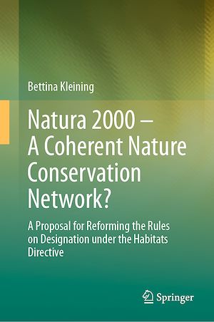 Téléchargez le livre :  Natura 2000 – A Coherent Nature Conservation Network?