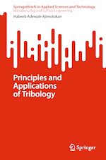 Télécharger le livre :  Principles and Applications of Tribology