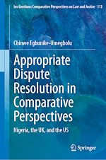 Télécharger le livre :  Appropriate Dispute Resolution in Comparative Perspectives