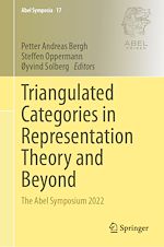 Télécharger le livre :  Triangulated Categories in Representation Theory and Beyond
