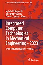 Télécharger le livre :  Integrated Computer Technologies in Mechanical Engineering - 2023