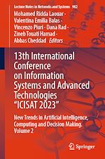 Télécharger le livre :  13th International Conference on Information Systems and Advanced Technologies “ICISAT 2023”