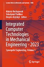 Télécharger le livre :  Integrated Computer Technologies in Mechanical Engineering - 2023