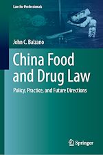 Télécharger le livre :  China Food and Drug Law