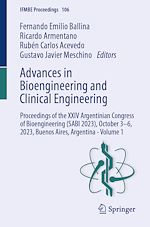 Télécharger le livre :  Advances in Bioengineering and Clinical Engineering