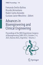 Télécharger le livre :  Advances in Bioengineering and Clinical Engineering