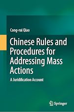 Télécharger le livre :  Chinese Rules and Procedures for Addressing Mass Actions